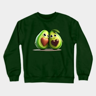 Avocado In Love Crewneck Sweatshirt